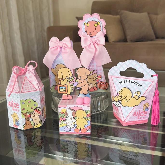 Aquivo de corte caixas bobbies goods