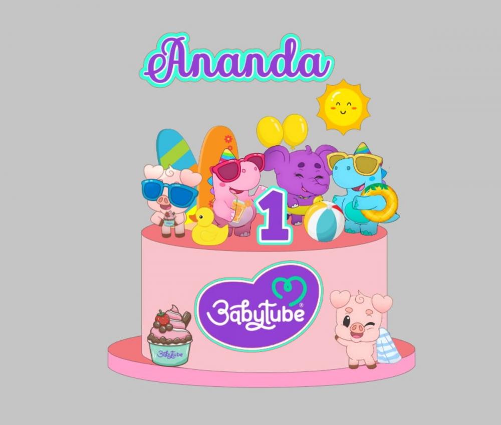 Arquivo de Corte Topo Babytube