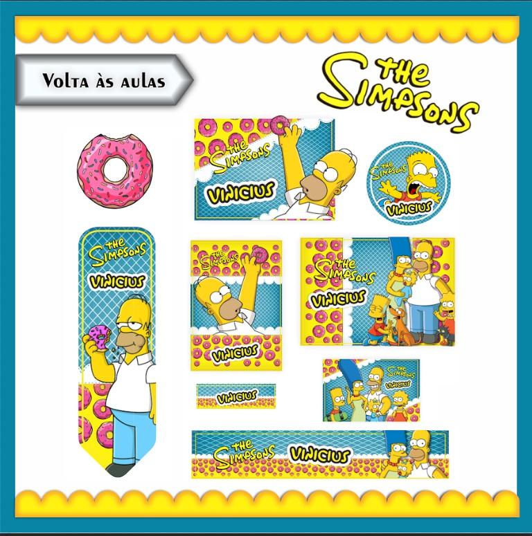 Arquivo digital Eiqueta os simpsons