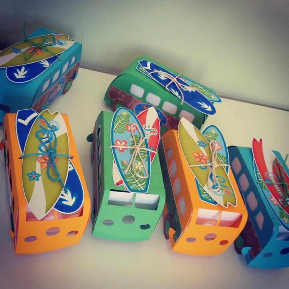 Arquivo de corte Caixa kombi