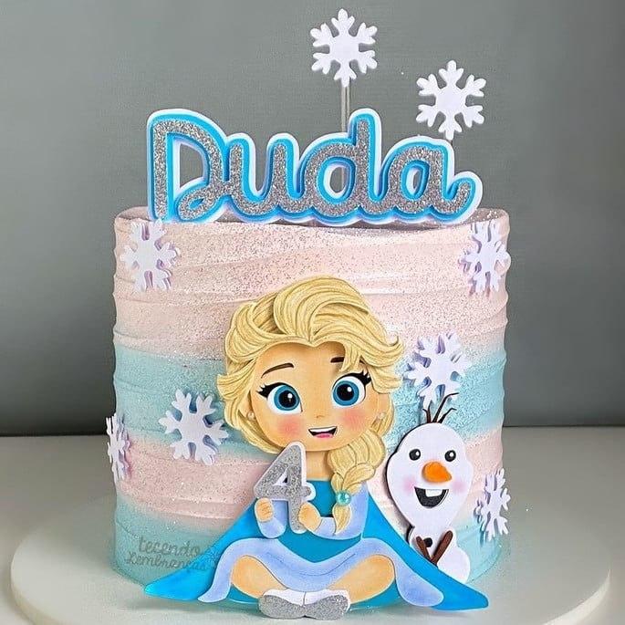 Arquivo de corte topo frozen baby cute