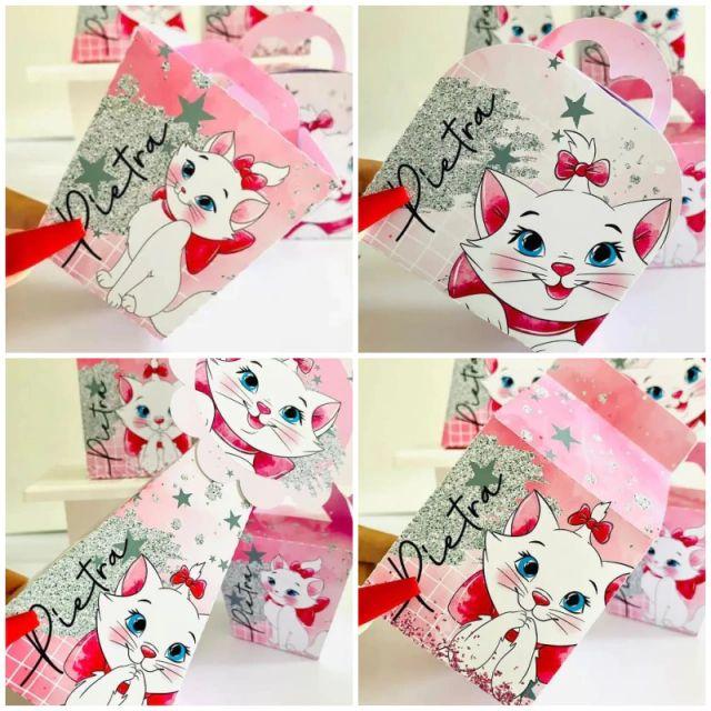 Arquivo de Corte  gatinha marie aquarela