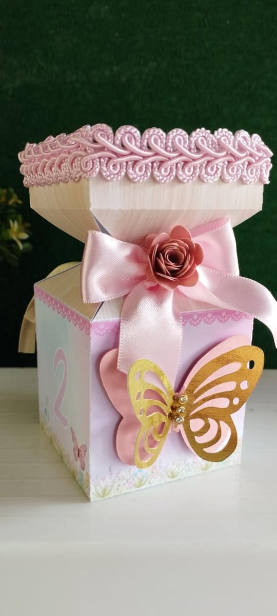 Arquivo de Corte caixa bala em pé jardim