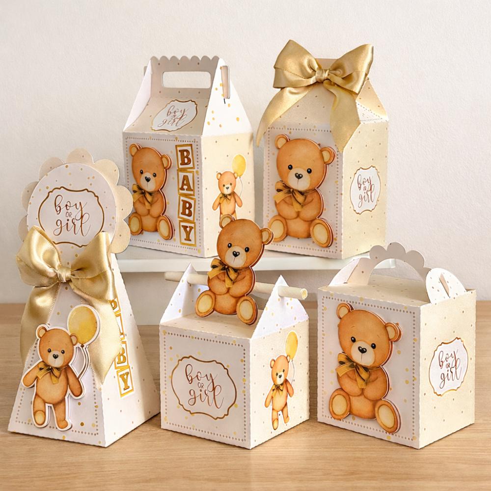 Arquivo de Corte kit ursinho cha de bebe