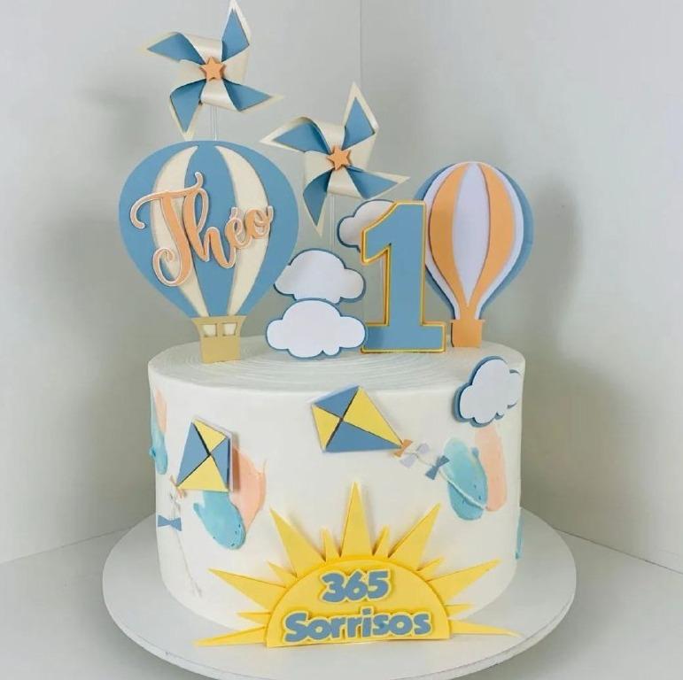 Arquivo topo de bolo 365 sorrisos balão