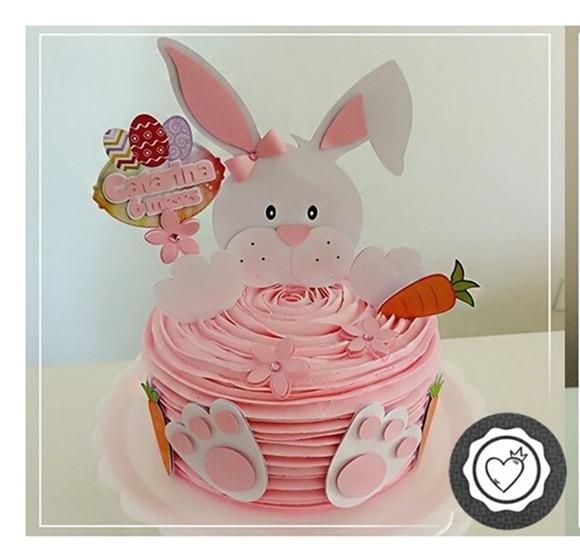 Arquivo de corte topo de bolo Páscoa