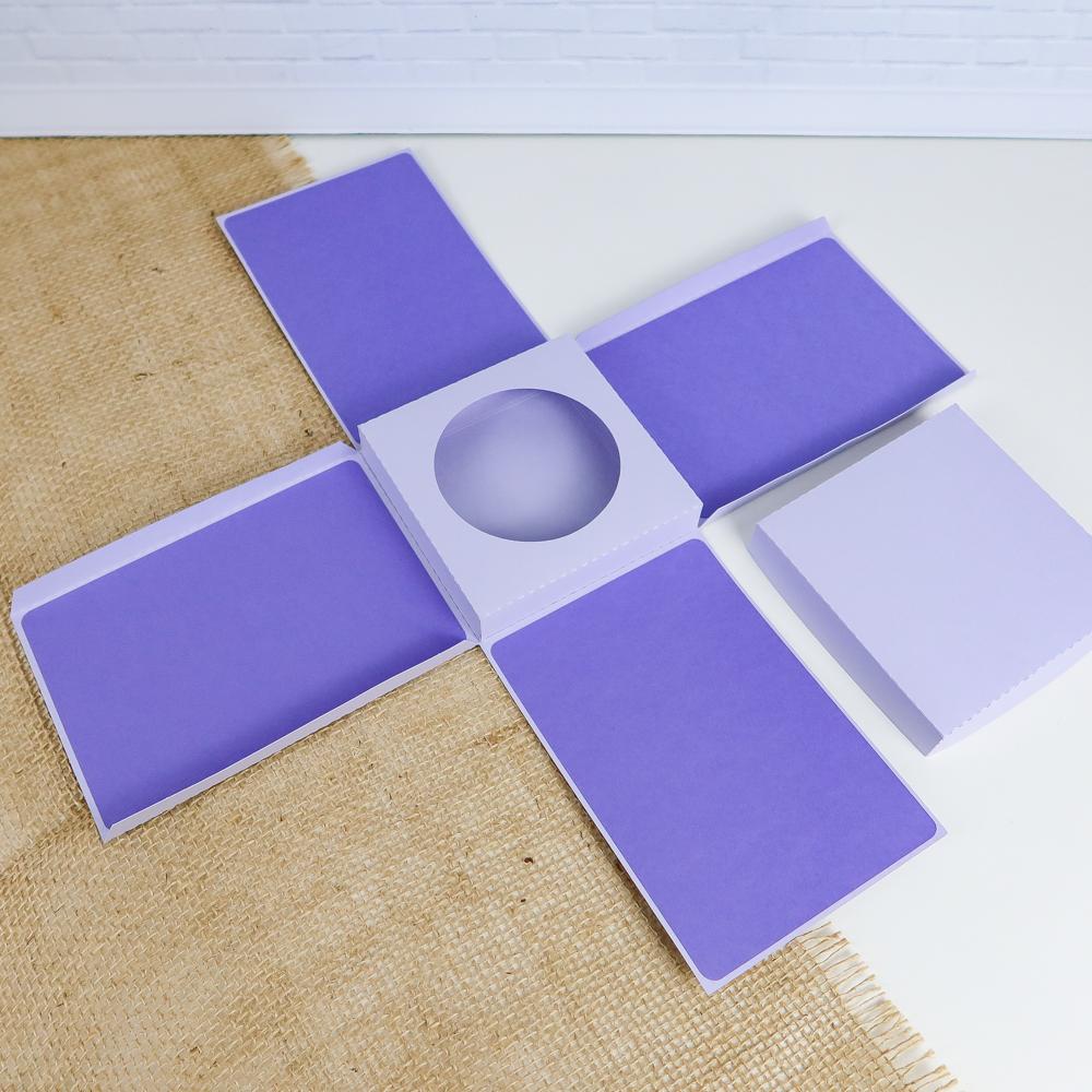 Arquivo de Corte caixa explosão Ovo Cupcake