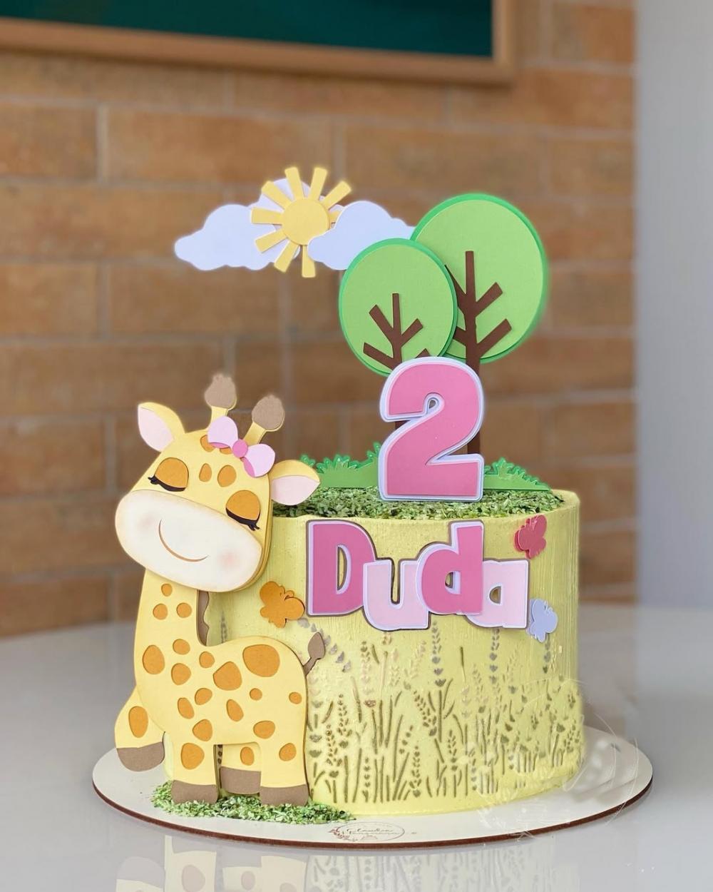 Arquivo de Corte Topo girafinha menina