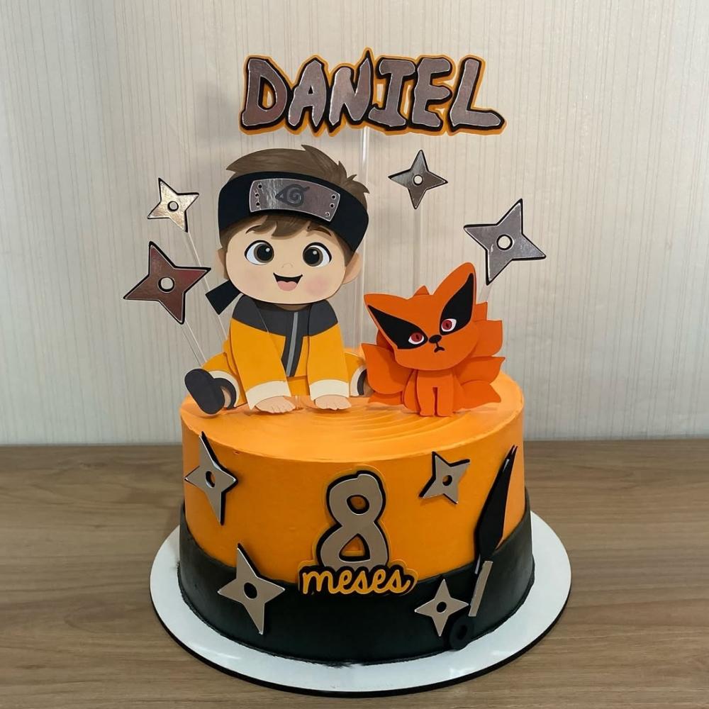 Arquivo de Corte topo de bolo naruto baby