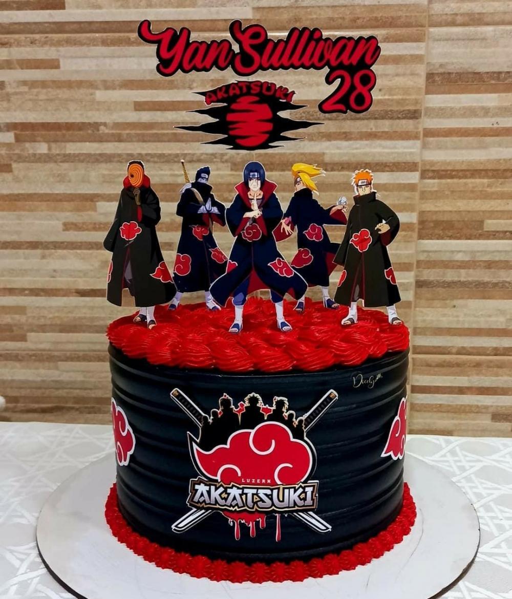 Arquivo de corte topo Naruto Akatsuki