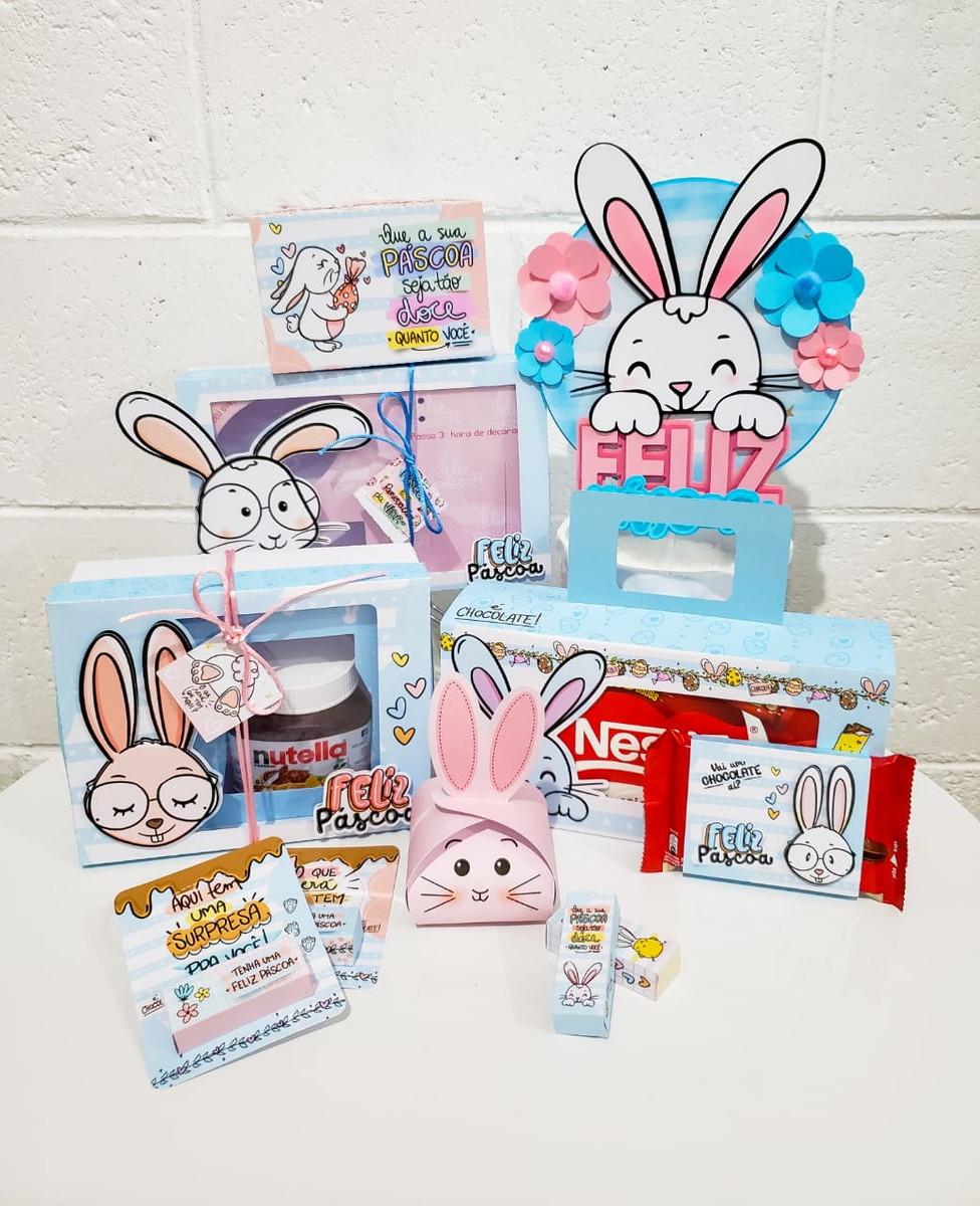 Arquivo de Corte kit coelho de Páscoa