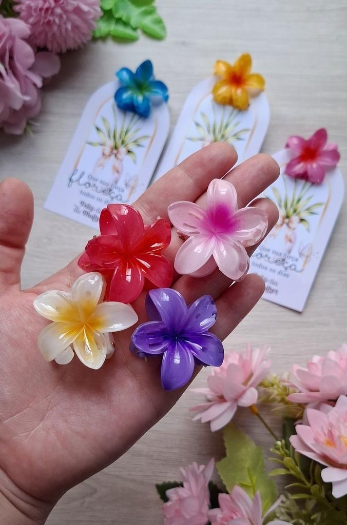 card para mini piranha flor dia das mulheres