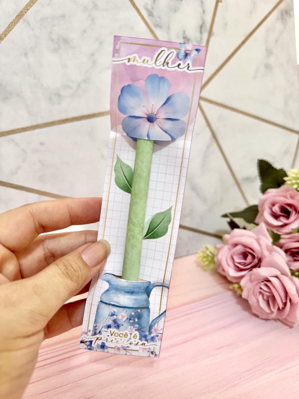 Arquivo de Corte card caneta Dia das Mulheres