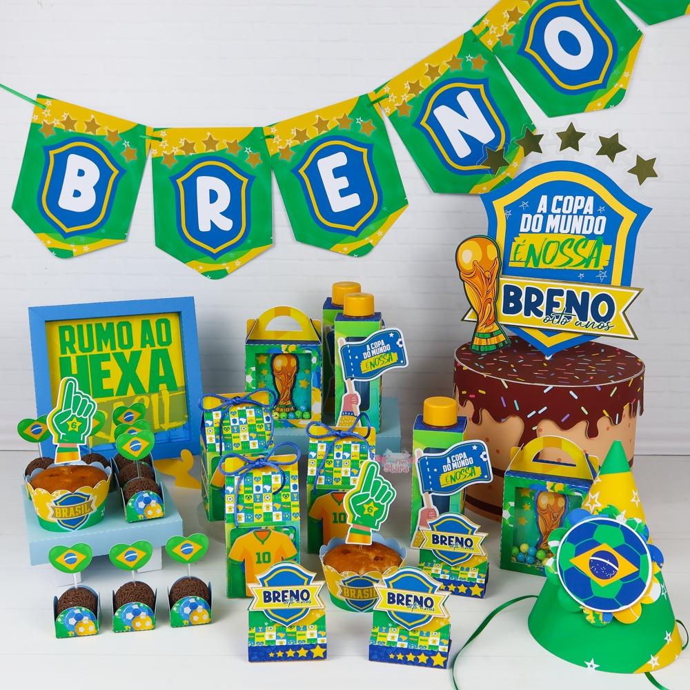 Arquivos de Corte Kit Copa do Brasil
