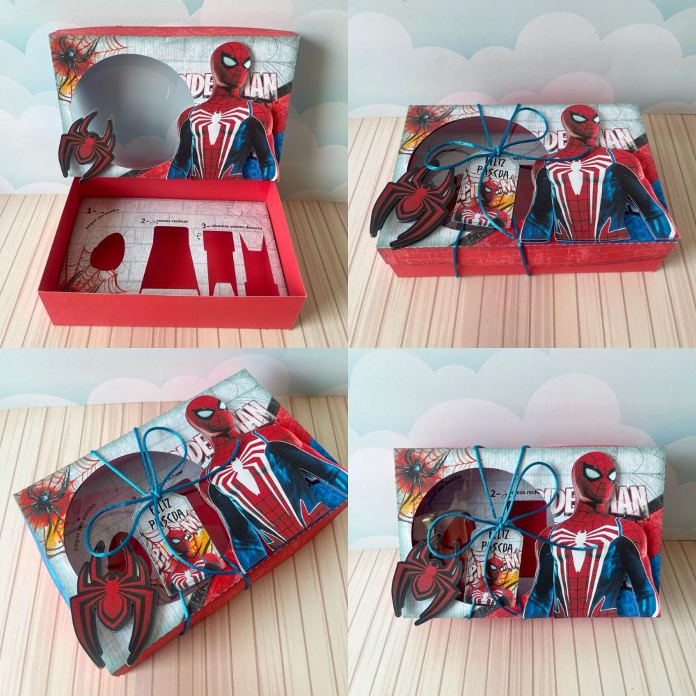 Arquivo de Corte Mini Confeiteiro homem aranha