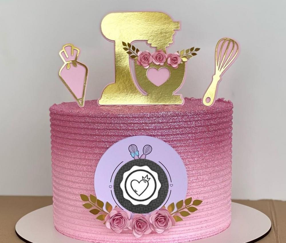 Arquivo de Corte topo de bolo confeitaria
