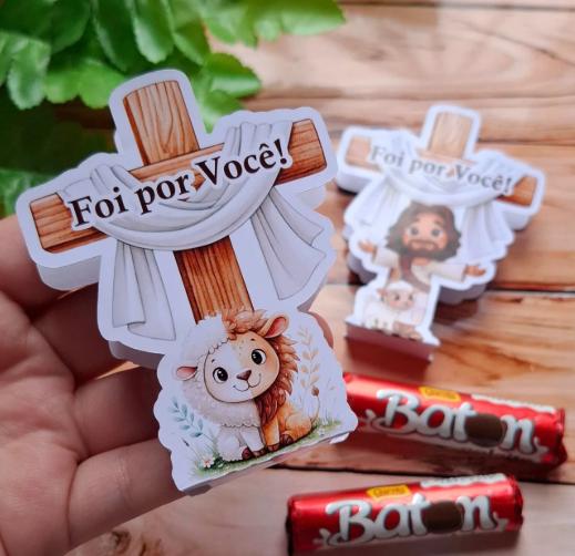 Arquivo Páscoa Porta Bis ou Batom Cruz
