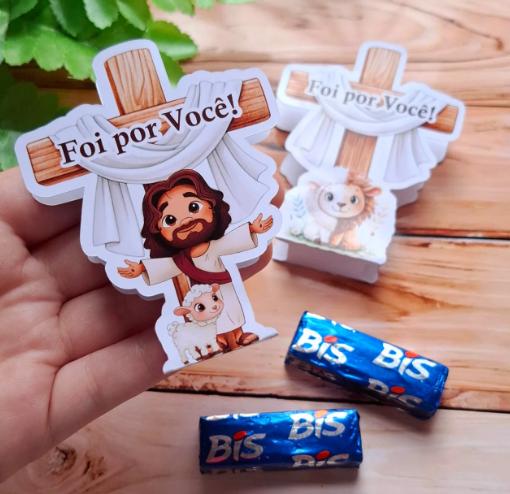 Arquivo Páscoa Porta Bis ou Batom Cruz