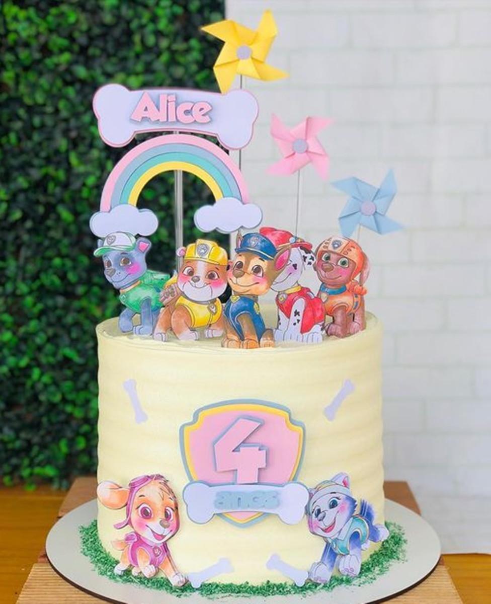 Arquivos de corte Topo patrulha canina arco iris