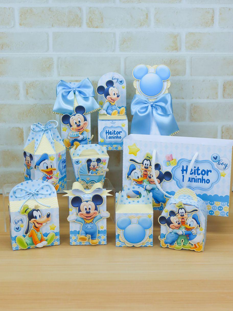 Arquivo de corte kit mickey baby