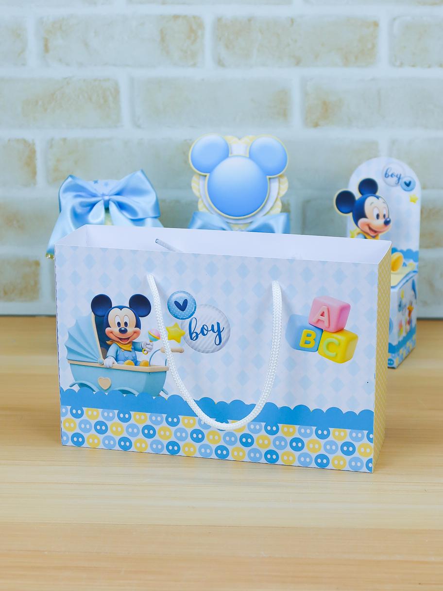 Arquivo de corte sacola mickey baby