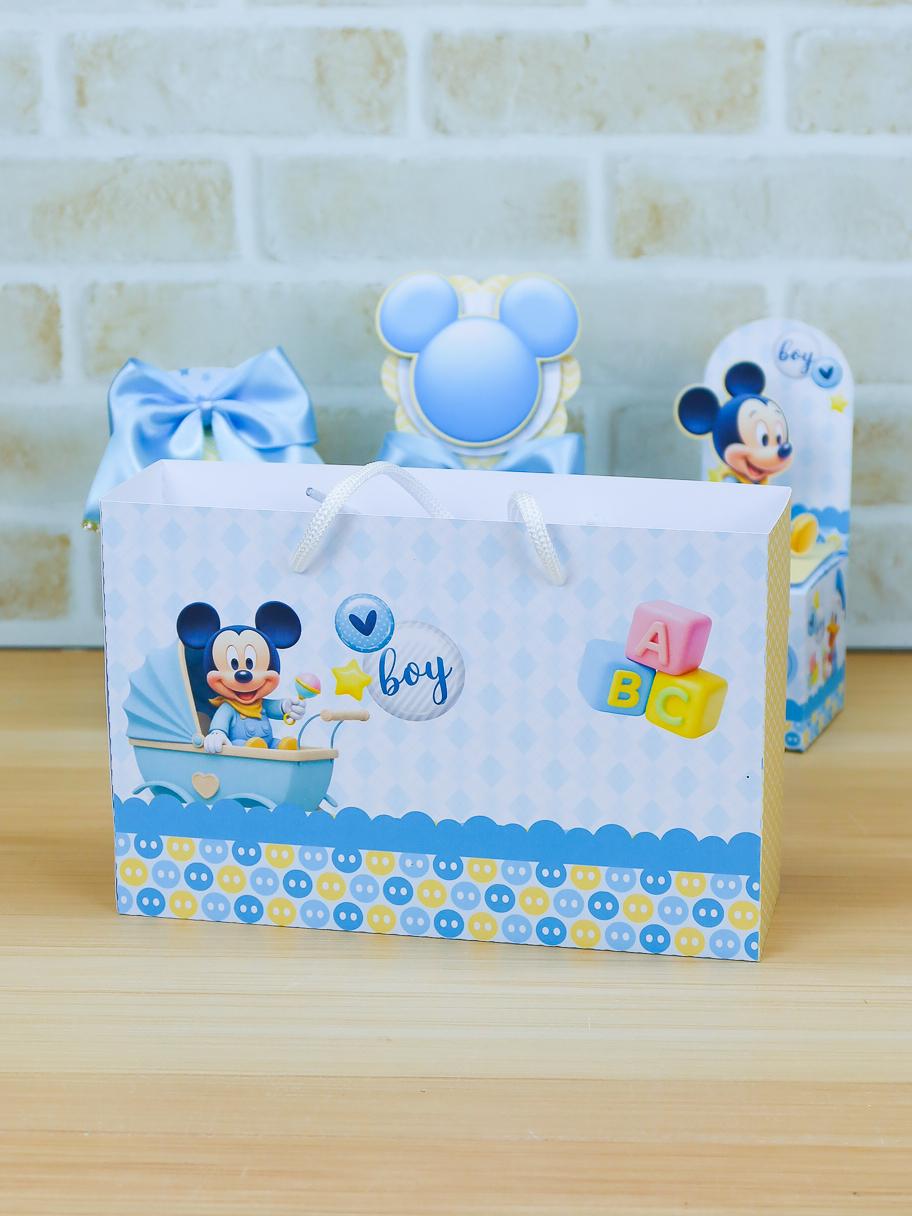 Arquivo de corte sacola mickey baby