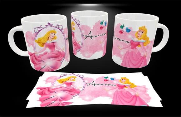 Arquivo Digital Caneca Princesa Aurora