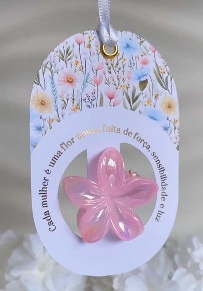 Arquivo de Corte Card Mini Piranha Flor Dia das Mulheres