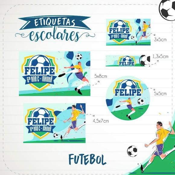 Aquivo Digital Etiqueta Futebol