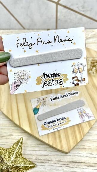 Arquivo de Corte Card Lixa Ano Novo