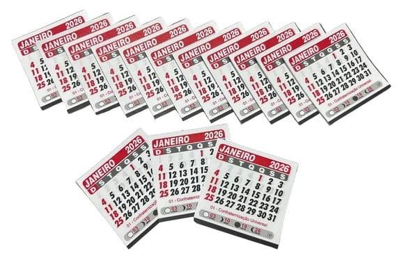 Arquivo de Corte Miolo Calendario 2026