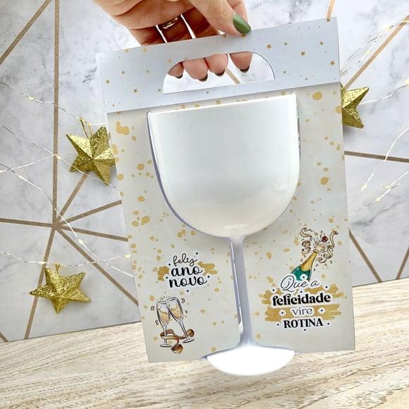 Arquivo de Corte Porta Taça Ano Novo
