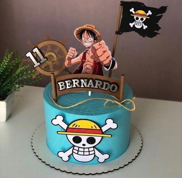 Arquivo de Corte Topo de Bolo One Piece