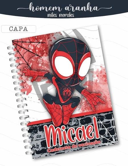 Aquivos Digitais Caderneta Homem Aranha