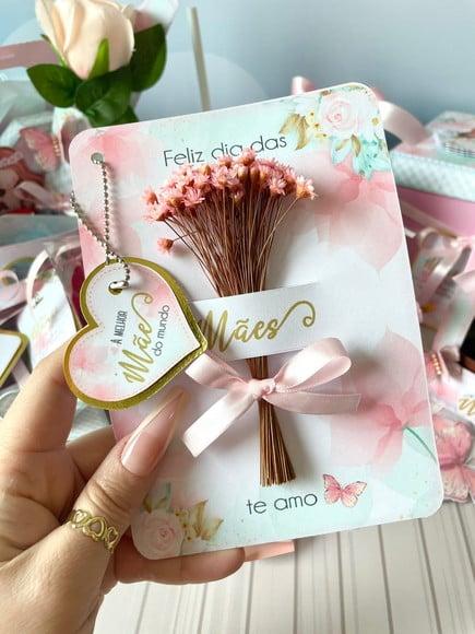 Aquivo de Corte Cartão Flores Dia das Mães