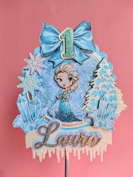 Arquivo de Corte Topo de Bolo Frozen