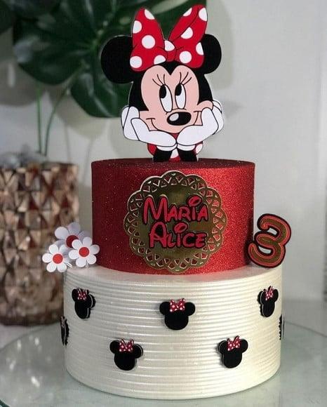 Aquivos de Corte Topo Minnie Vermelha