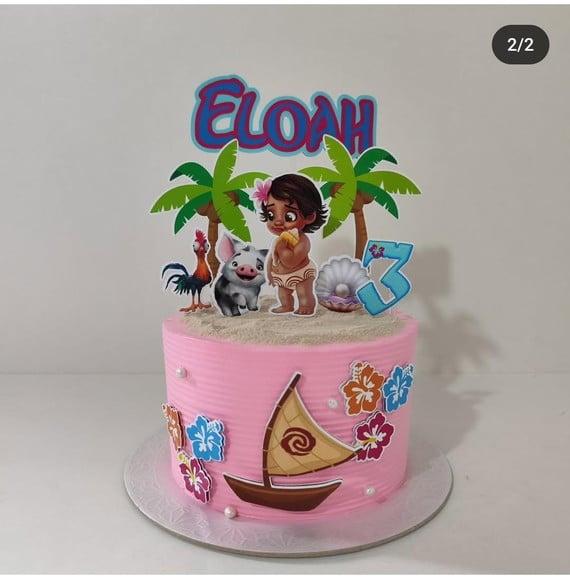 Arquivo de Corte Topo de Bolo Moana