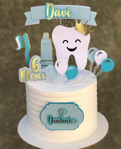 Arquivo de Corte Topos Meus Primeiros Dentinhos