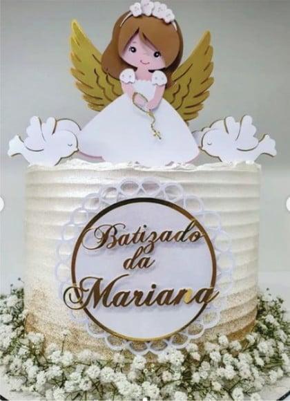 Arquivos de Corte Topo Anjo Menina