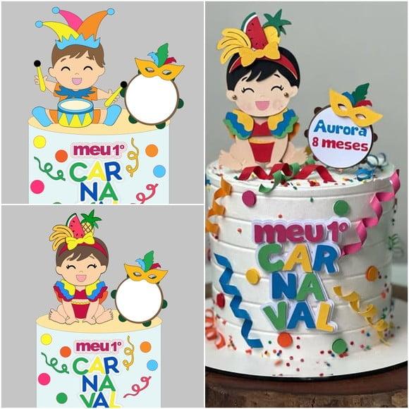 Arquivo de Corte Combo Topo Primeiro Carnaval