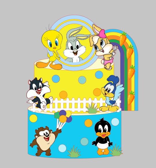 Arquivo de Corte Topo Baby Looney Tuney