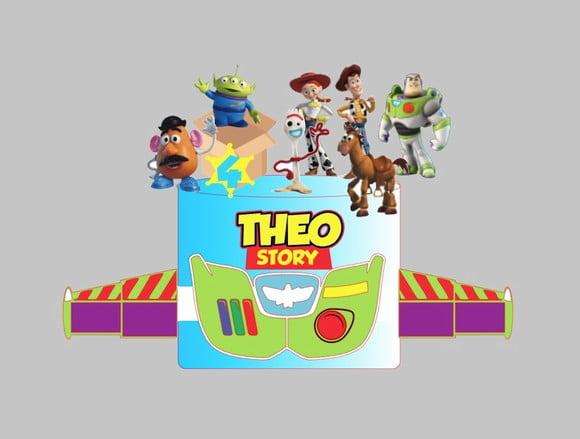 Arquivo de Corte Topo Toy Story Asas