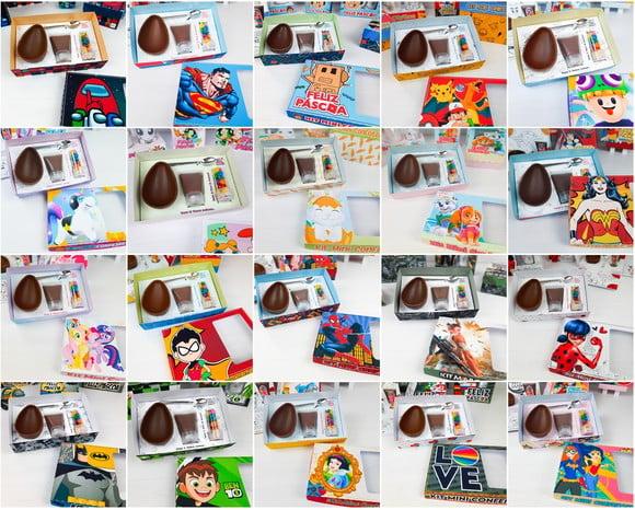 Arquivo de Corte Combo Mini Confeiteiro Pascoa