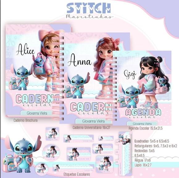 Aquivo Digital Combo Mascotinha Stitch