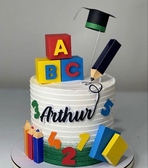 Arquivo de Corte Topo Formatura Abc