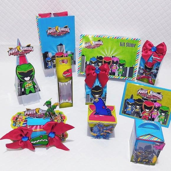 Arquivo de Corte Kit Power Rangers