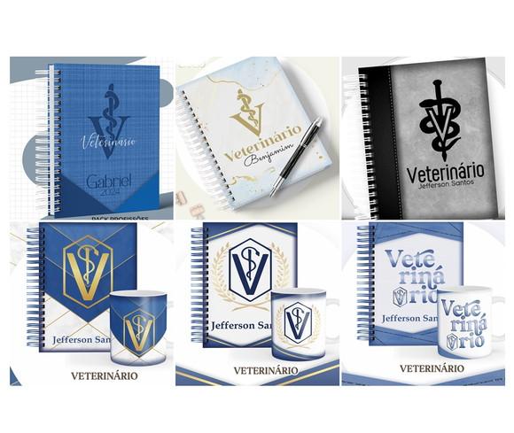 Arquivo Digital Combo Capas Agenda Veterinário