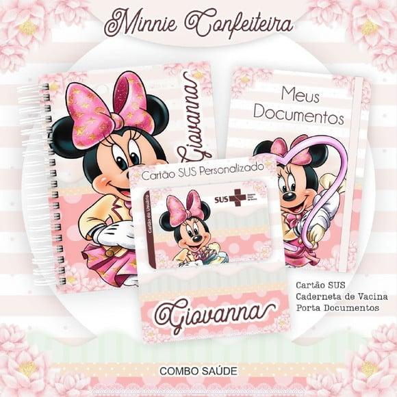 Arquivo Digital Combo Saude Minnie Confeitaria