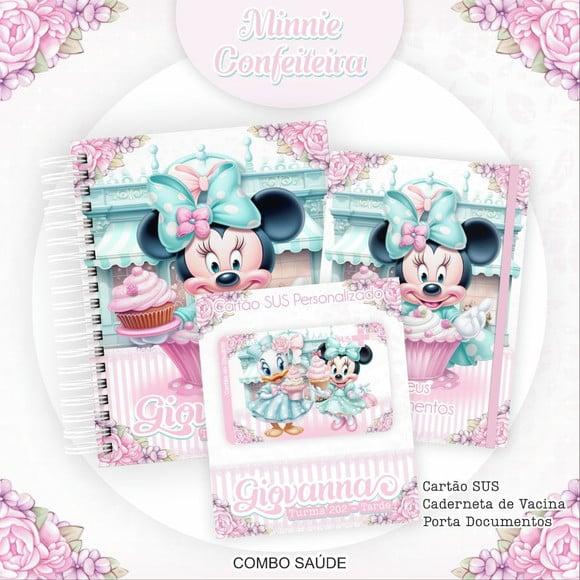 Arquivo de Corte Combo Saude Minnie